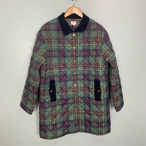 Kule Georgie Plaid Quilted Jacket Corduroy‎ Barn XL